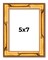 5x7 Bamboo Picture Frame with UV-Resistant Acrylic & Acid Free Backing, Available in 4 Finishes - Brown, Black, Gold, and Natural
